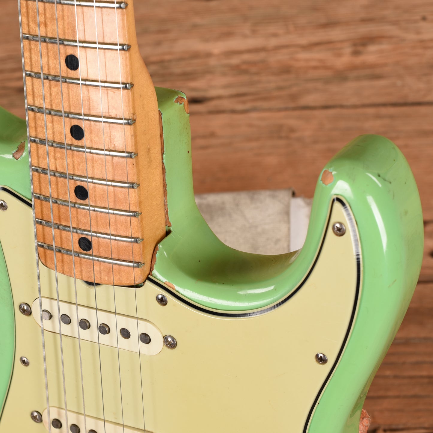 Fender 1974 Stratocaster Neck w/ Unbranded Body Seafoam Green 1974