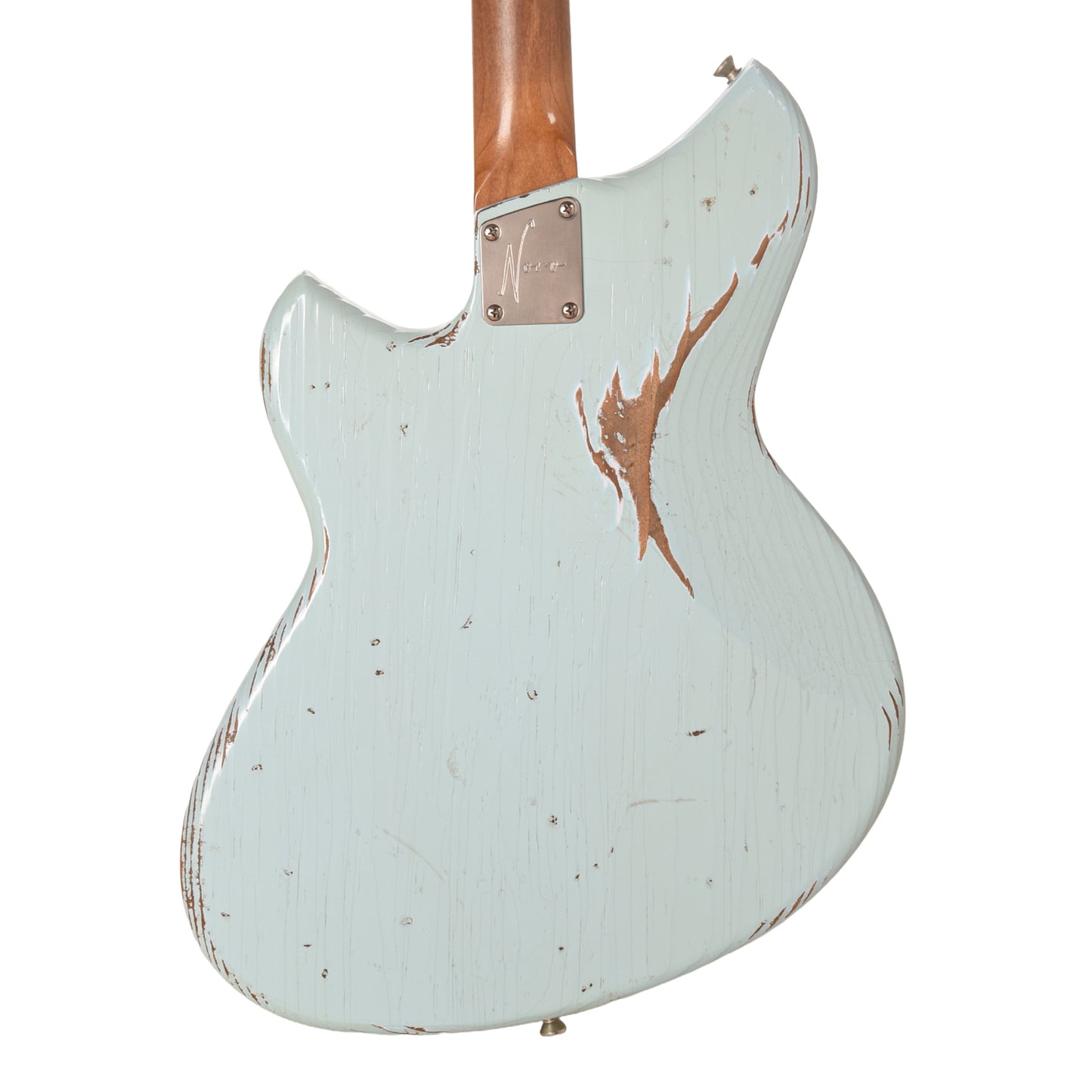 Novo Serus J Sonic Blue Medium Distress w/ Lollar 50's Wind P-90 Pickups