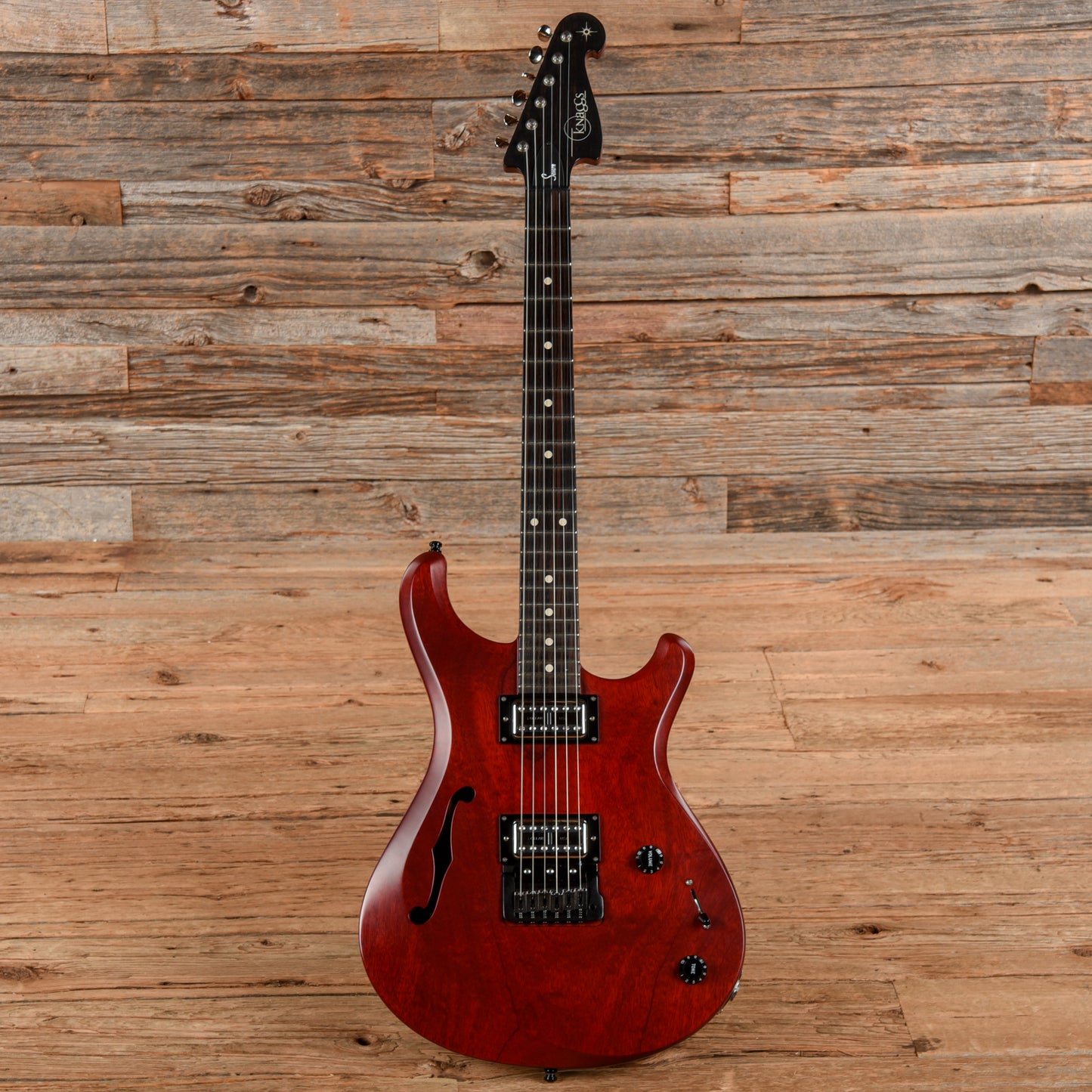 Knaggs Severn T Buck T3-Hollowbody Burgundy 2017
