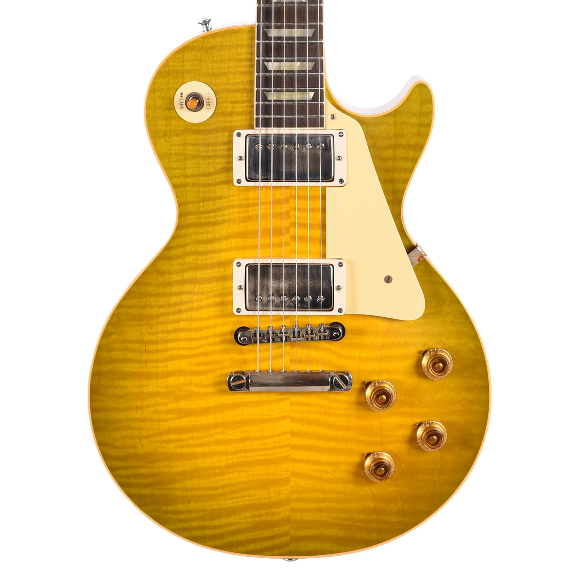 Gibson Custom Shop 1959 Les Paul Standard "CME Spec" Green Lemon VOS w/59 Carmelita Neck Electric Guitars