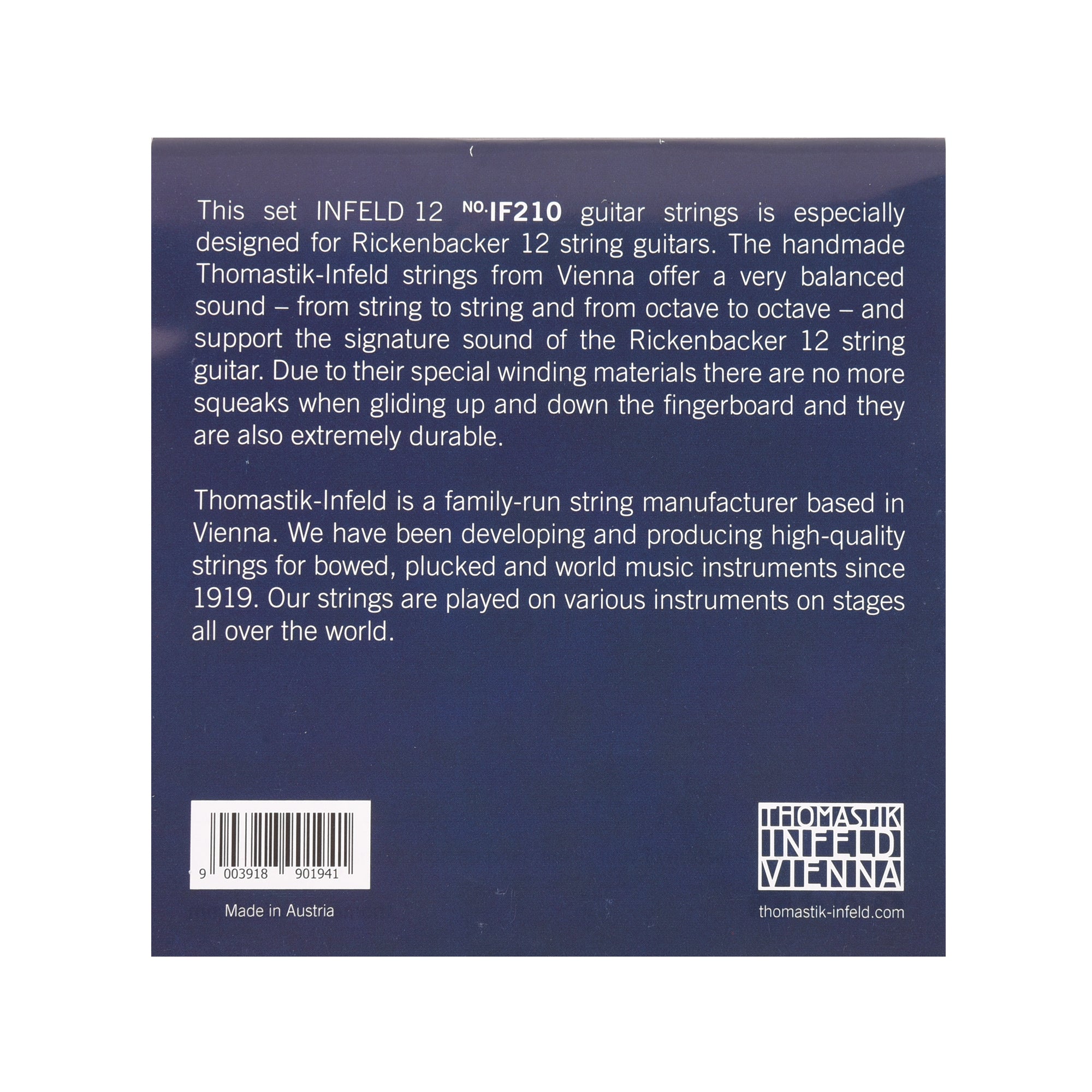 Thomastik-Infeld 12-String Electric Guitar Set Nickel Flat Wound
