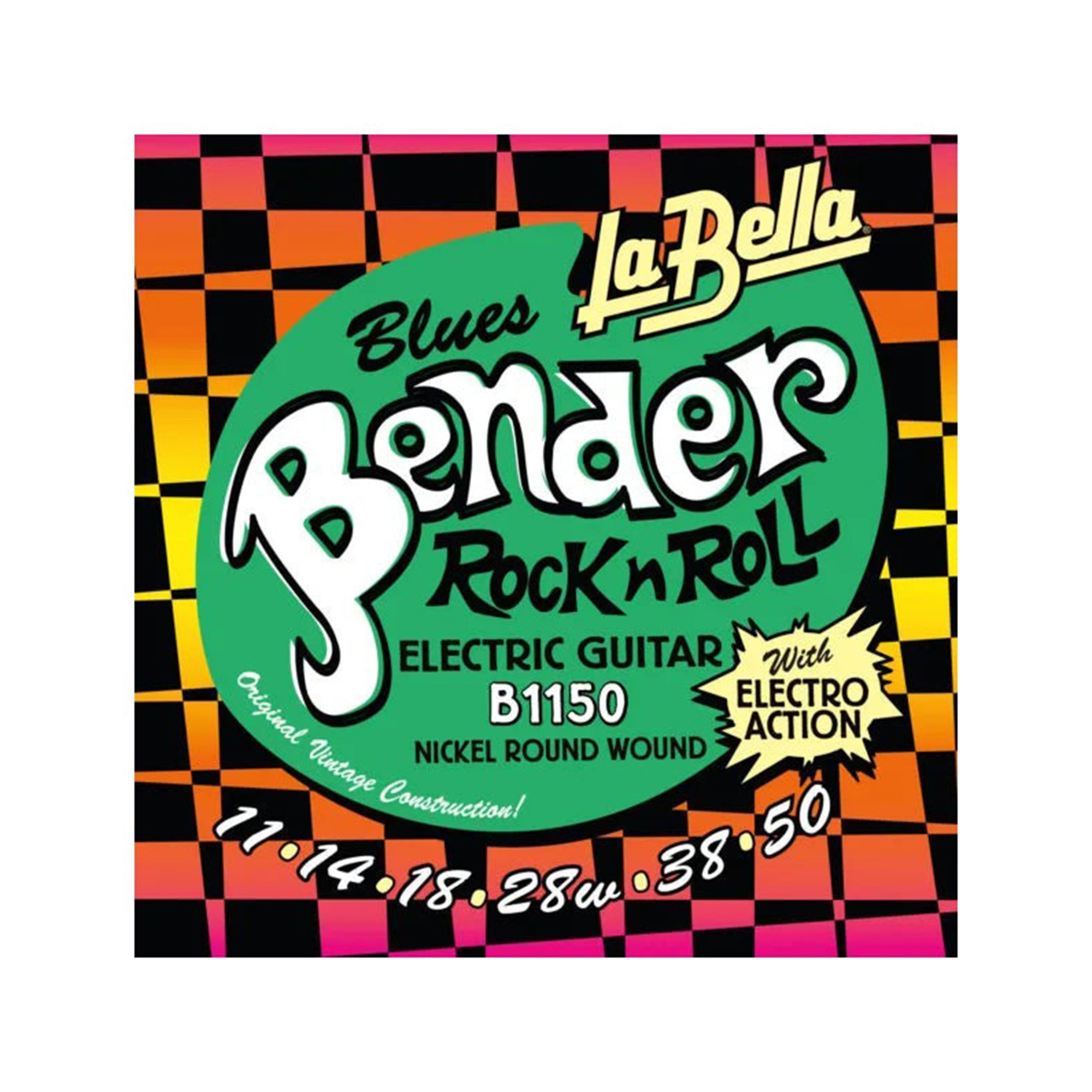 La Bella B1150 Blues Bender Electric Guitar Strings 11-50