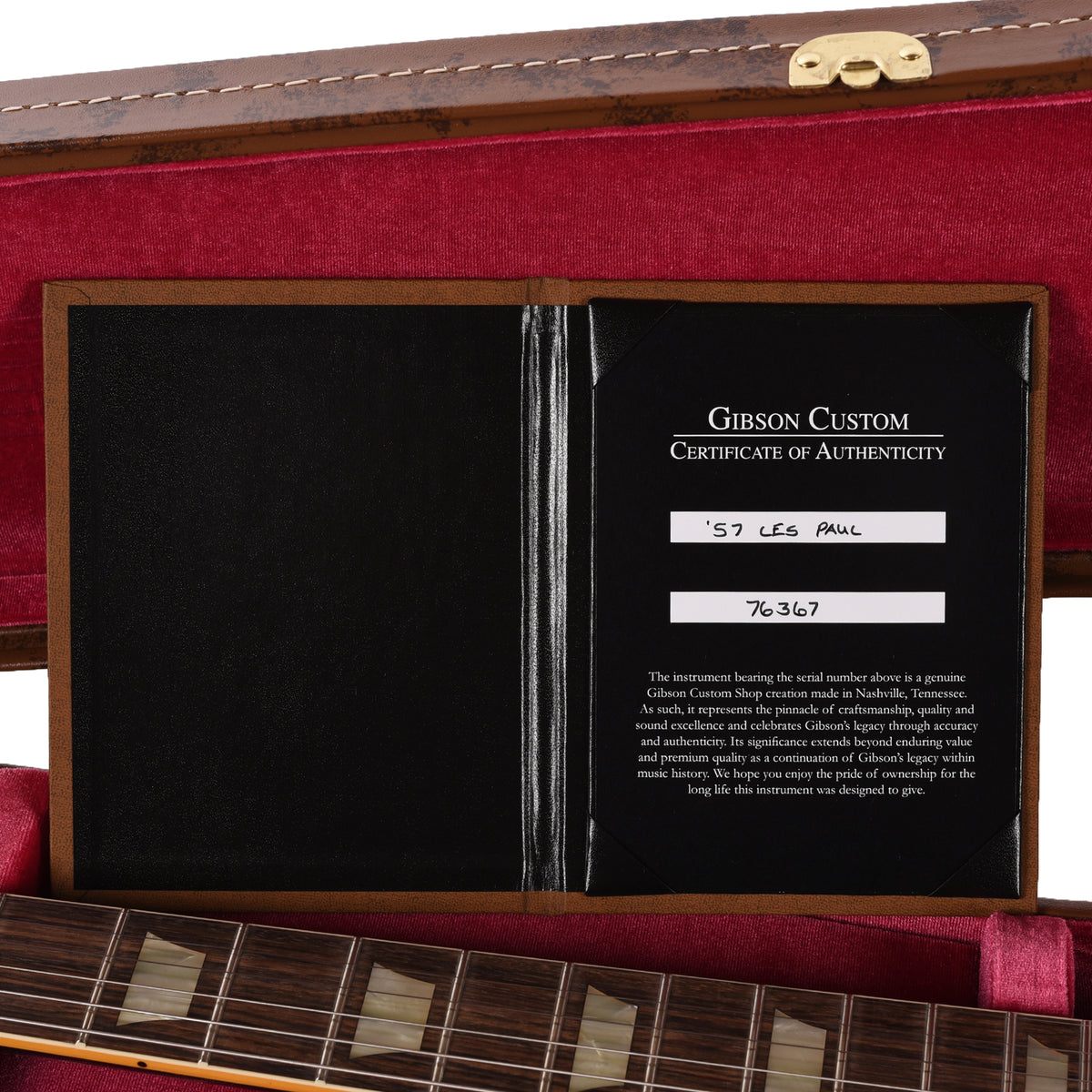 Gibson Custom Shop 1957 Les Paul Goldtop "CME Spec" Double Gold Darkback VOS w/60 V2 Neck Electric Guitars
