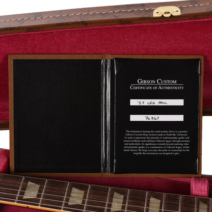 Gibson Custom Shop 1957 Les Paul Goldtop "CME Spec" Double Gold Darkback VOS w/60 V2 Neck Electric Guitars