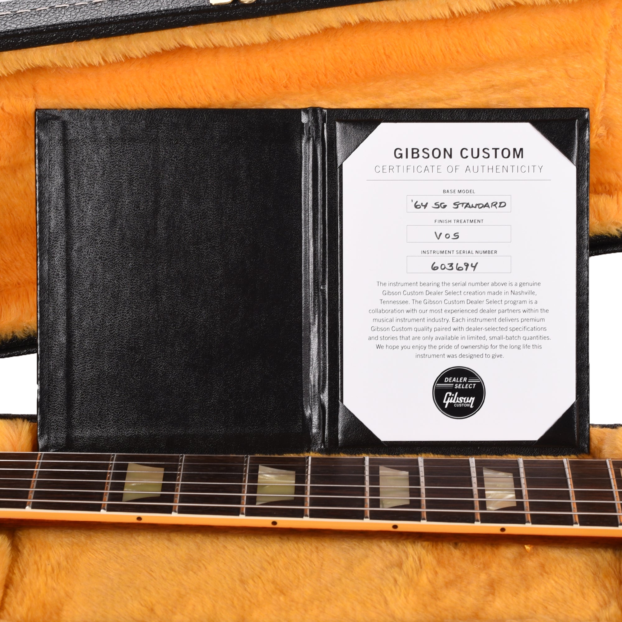 Gibson Custom Shop 1964 SG Standard 
