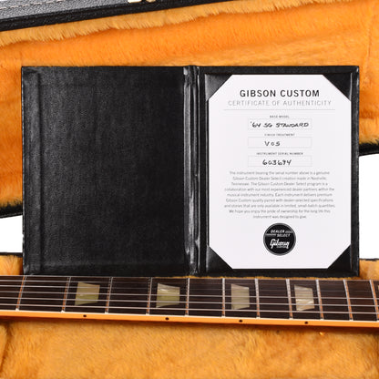 Gibson Custom Shop 1964 SG Standard "CME Spec" True Historic Red Aniline Dye VOS Electric Guitars