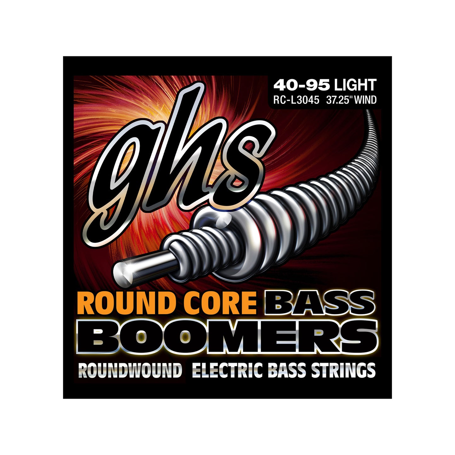 GHS Round Core Bass Boomers Universal Long Scale Light 40-95