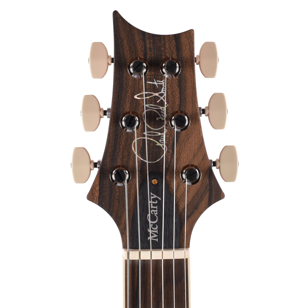 PRS Wood Library McCarty Tremolo Flame 10-Top Red Tiger w/"408" Switching, Natural Back & Stained Neck Electric Guitars