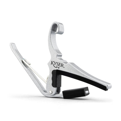Kyser Quick-Change Acoustic Capo Silver