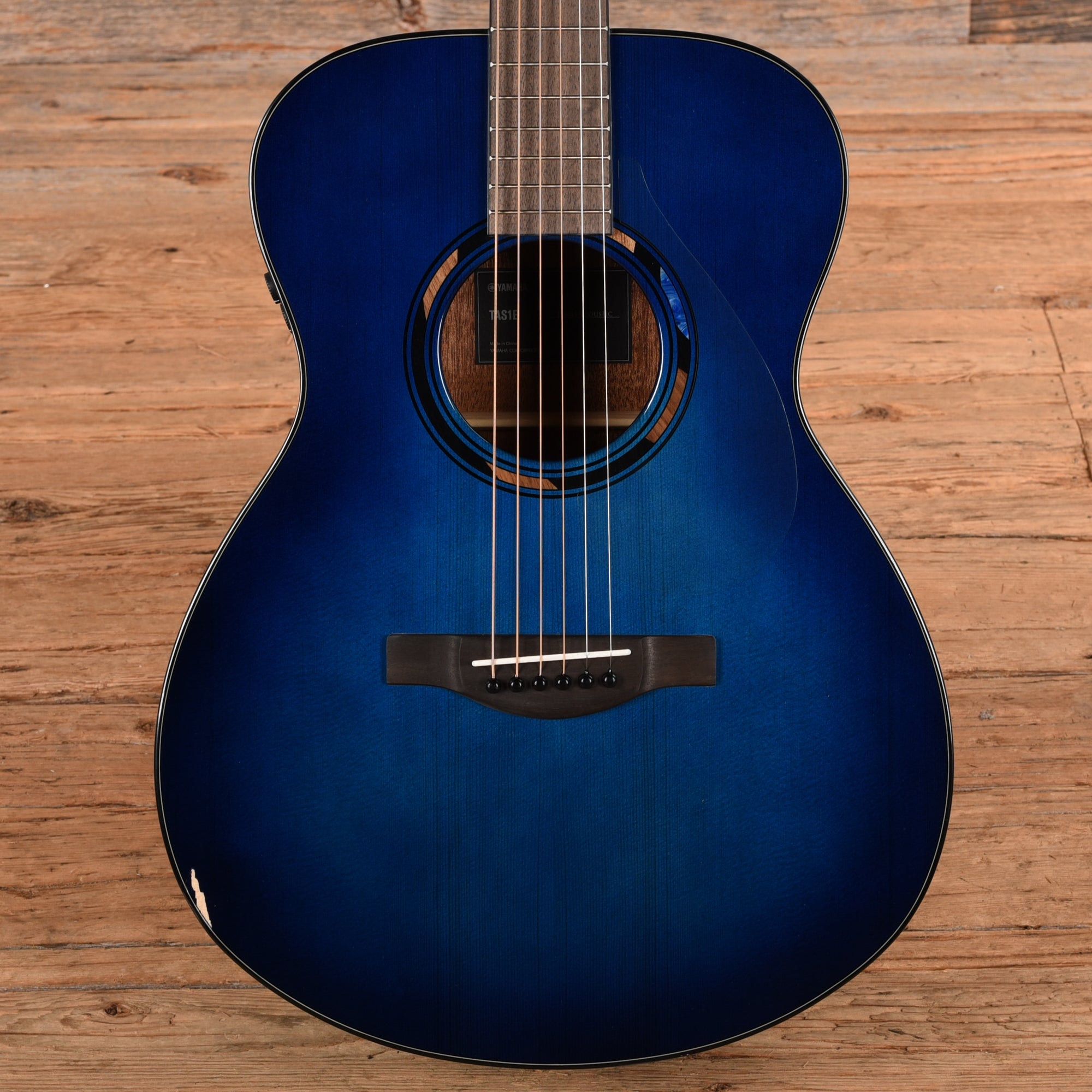 Yamaha TAS1E TransAcoustic Acoustic-Electric Guitar w/ Built In Effects Ultra Marine Acoustic Guitars