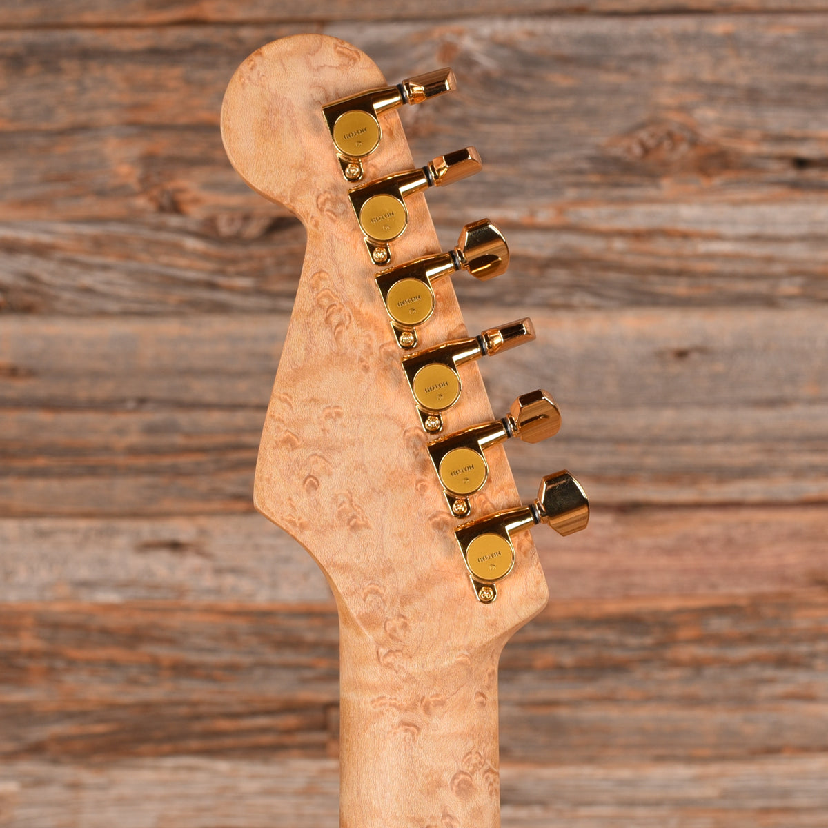Charvel San Dimas S-Style Grover Jackson Flamed Maple Top Painted By Dan Lawrence Transparent Blue 1980s Electric Guitars