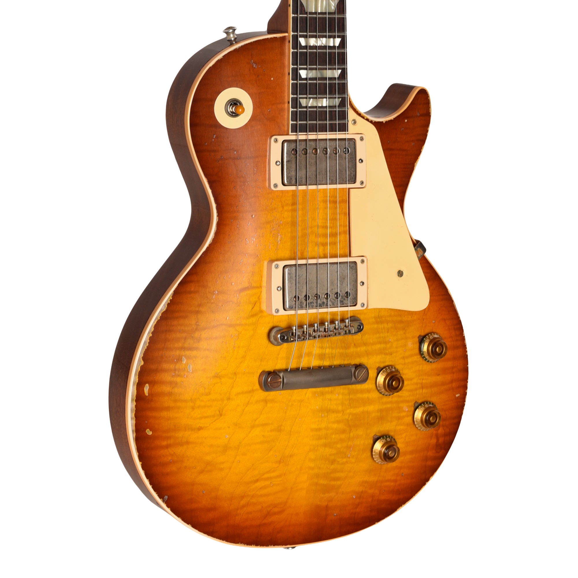 Gibson Custom Shop Murphy Lab 1959 Les Paul Standard Reissue Slow Iced Tea Fade Heavy Aged Electric Guitars