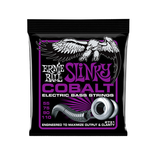 Ernie Ball Power Slinky Cobalt Electric Bass Strings 55-110