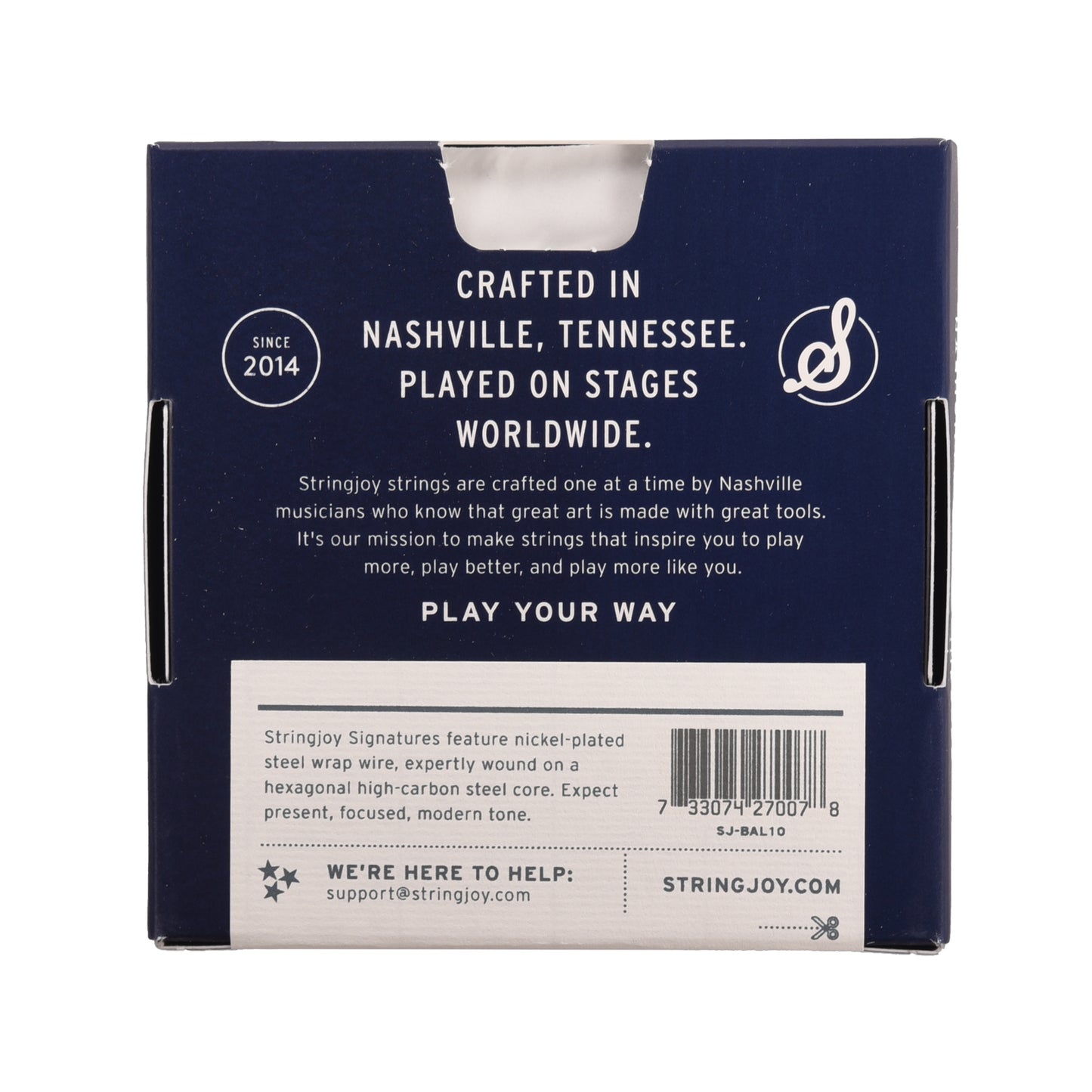 Stringjoy Electric Balanced Light Gauge 10-48