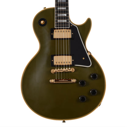 Gibson Custom Shop 1957 Les Paul Custom "CME Spec" Antique Olive Drab VOS w/Custom "S" Buckers Electric Guitars