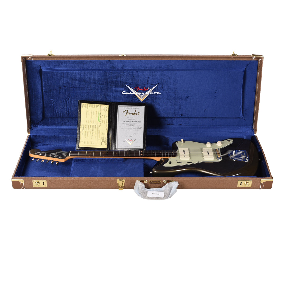 Fender Custom Shop 1962 Jazzmaster "Chicago Special" Deluxe Closet Classic Super Aged Charcoal Frost Metallic Electric Guitars
