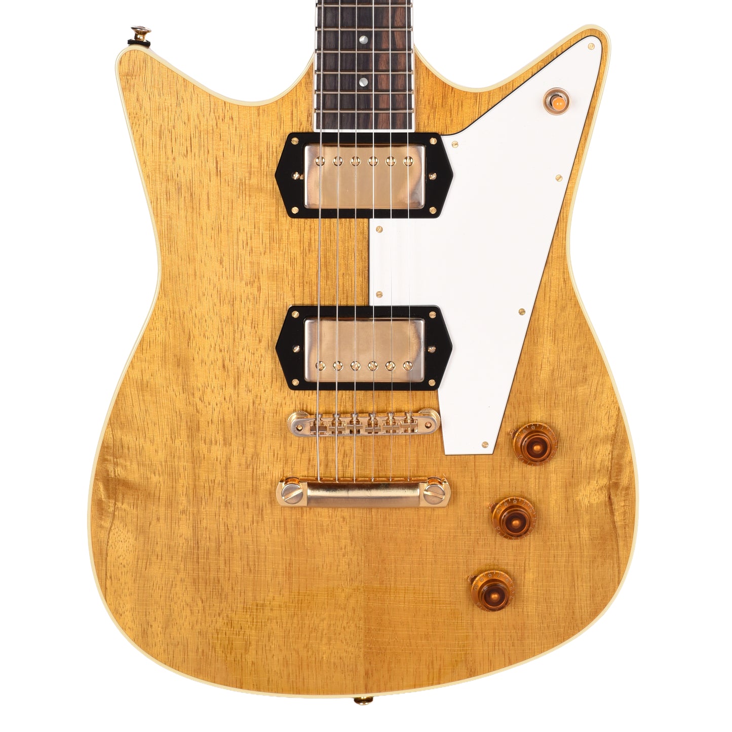 Frank Brothers Arcade One Korina Tinted Natural w/ V.O. Humbuckers