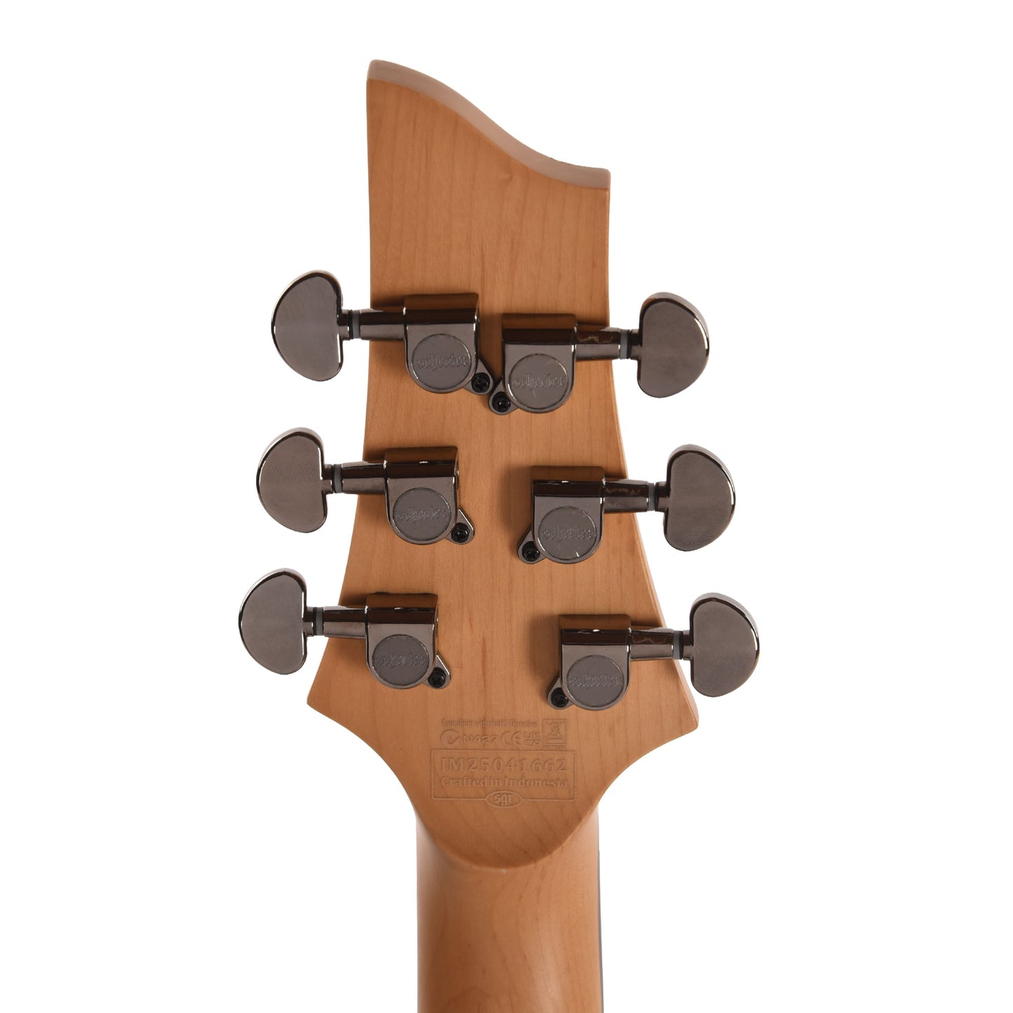 Schecter Demon-6 FR-S Aged Black Satin