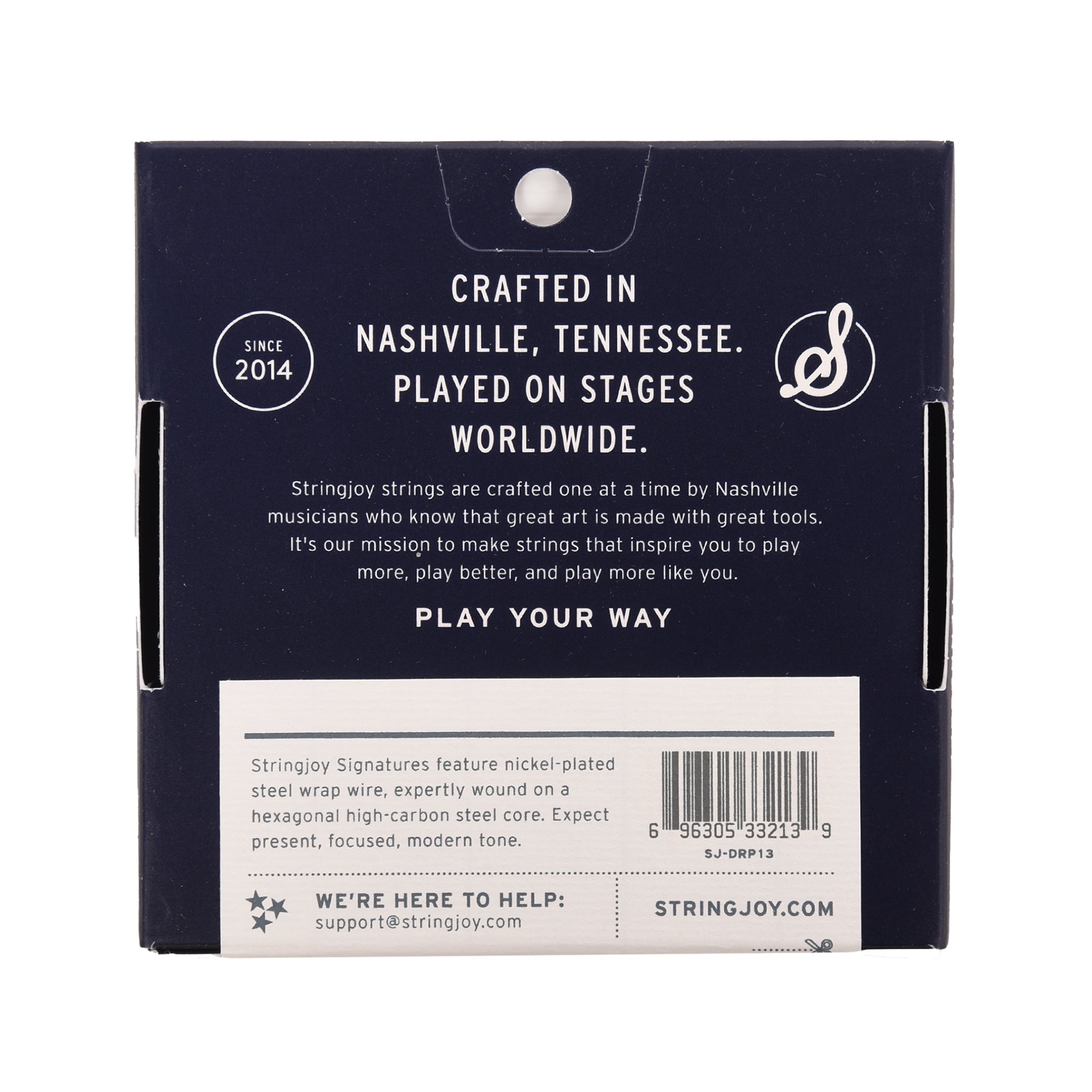 Stringjoy Signatures Drop Tune Extra Heavy Gauge 13-68 Nickel Wound Electric Guitar Strings