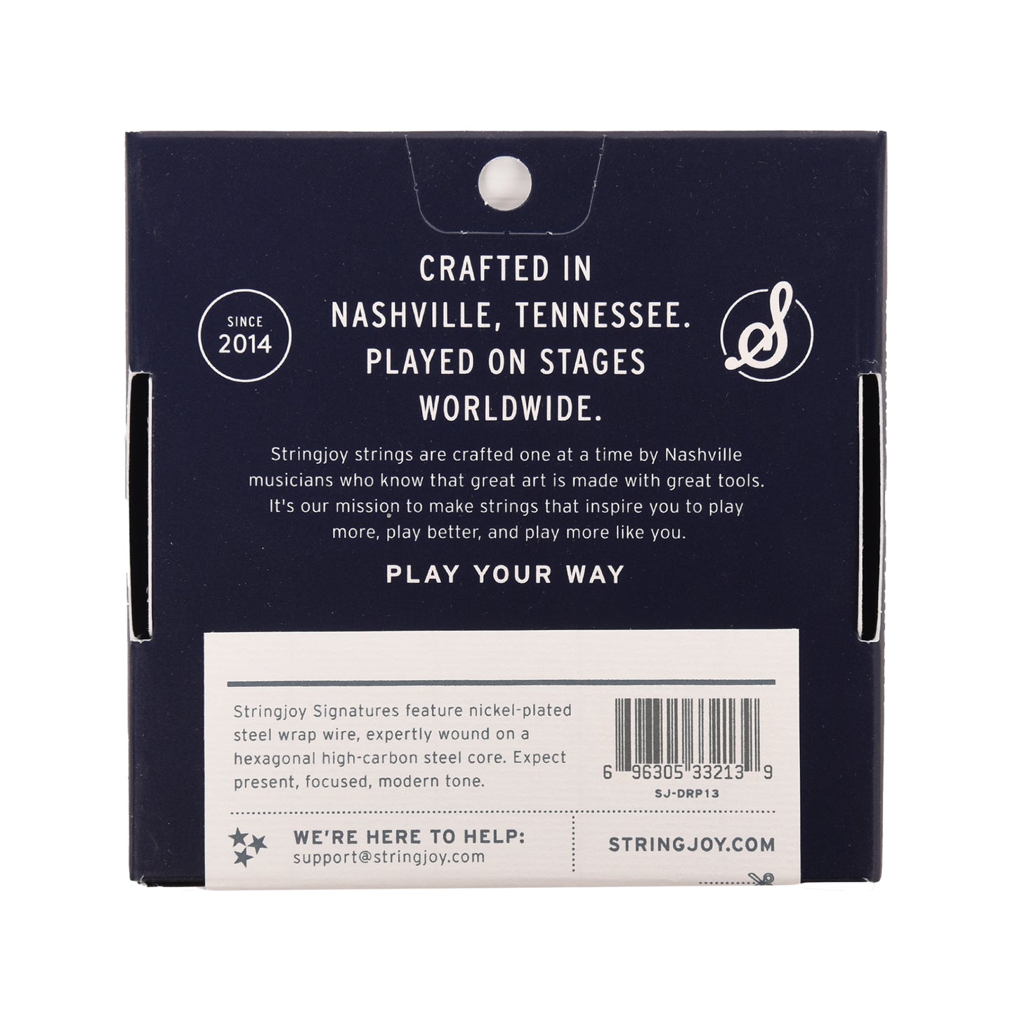 Stringjoy Signatures Drop Tune Extra Heavy Gauge 13-68 Nickel Wound Electric Guitar Strings