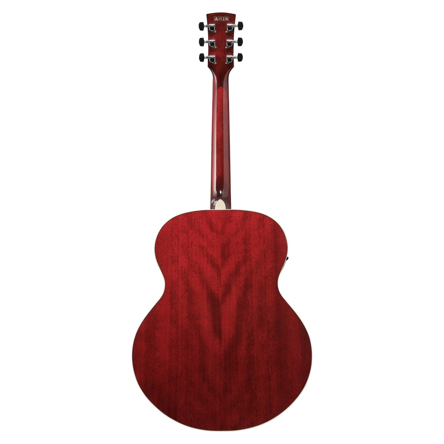 Ibanez AJ70M1EWR Jumbo Acoustic-Electric Guitar Wine Red High Gloss