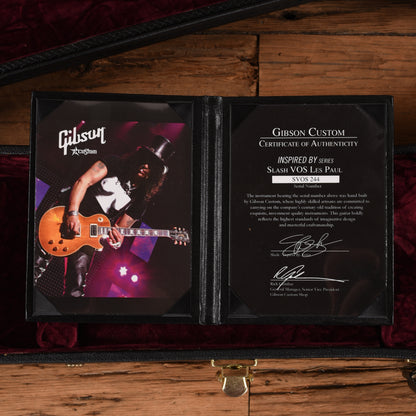 Gibson Custom Shop "Inspired By" Slash '87 Les Paul Standard VOS Sunburst 2008