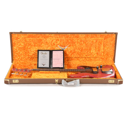 Fender Custom Shop 1960 Jazz Bass Heavy Relic Super Dirty/Super Aged Dakota Red w/Painted Headcap