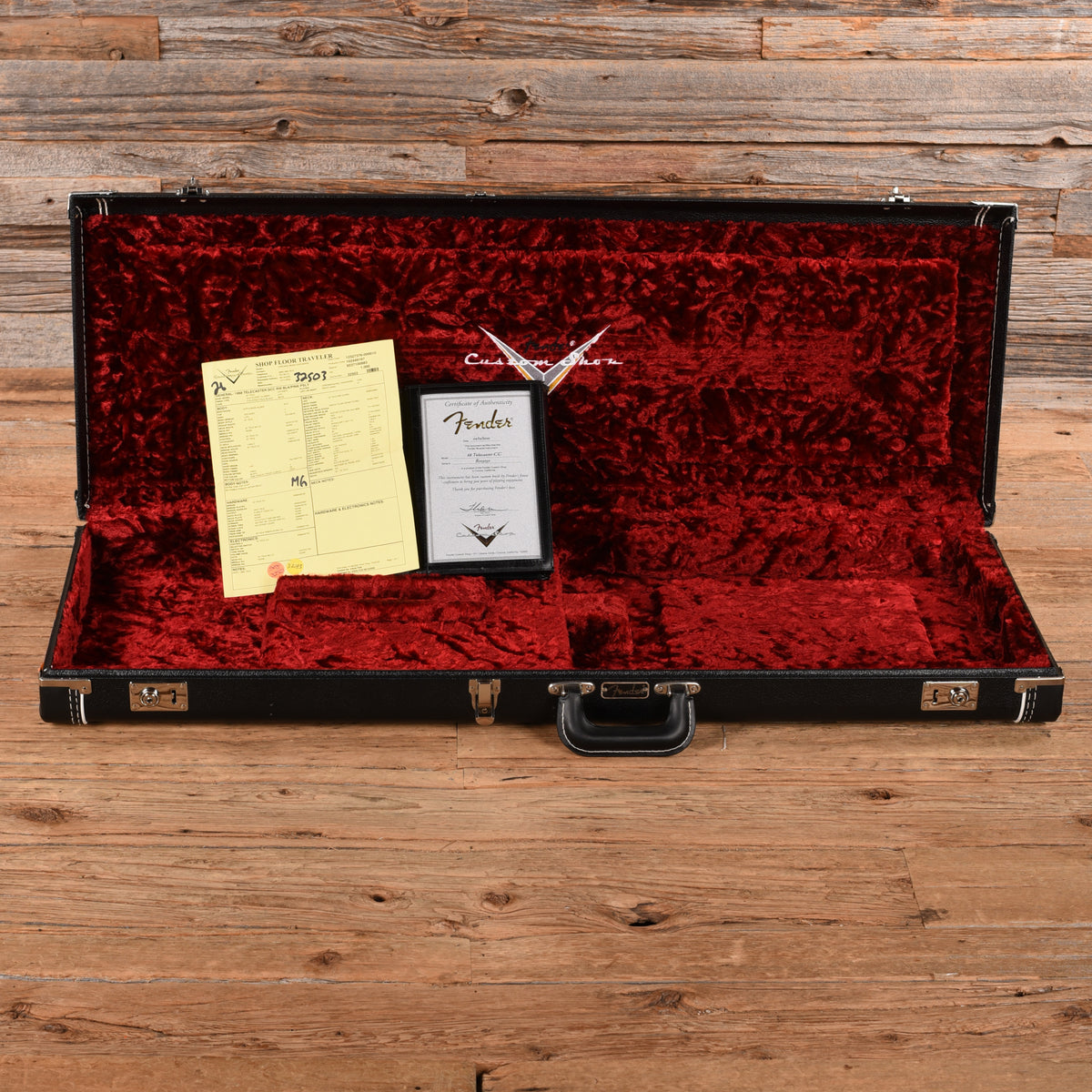 Fender Custom Shop '68 Telecaster Closet Classic Chicago Special Black Over Pink Paisley 2020