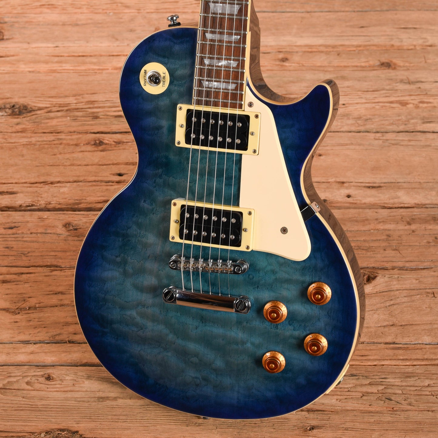 Epiphone Les Paul Classic Blue Burst 2005