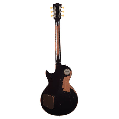 Gibson Custom Shop M2M 1957 Les Paul Standard Gold Top Dark Back Murphy Lab Ultra Heavy Aged Electric Guitars