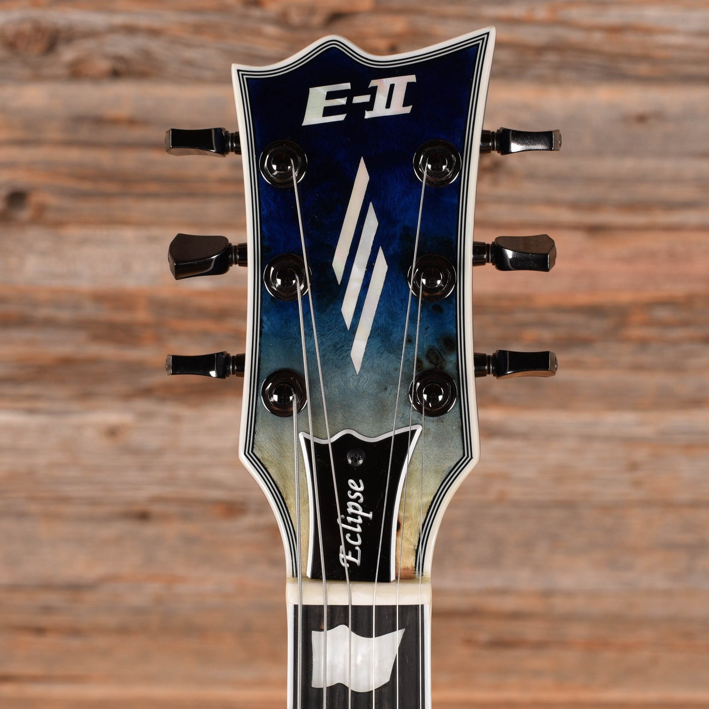 ESP E-II Eclipse Blue Natural Fade 2019