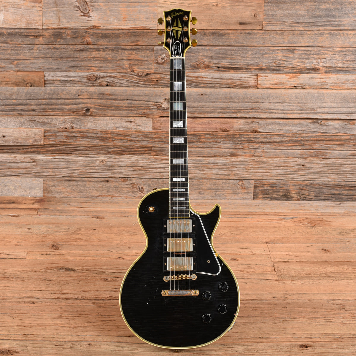 Gibson Custom Collector's Choice #22 Black Beauty Tommy Colletti 59 Les Paul Custom Reissue Black Electric Guitars
