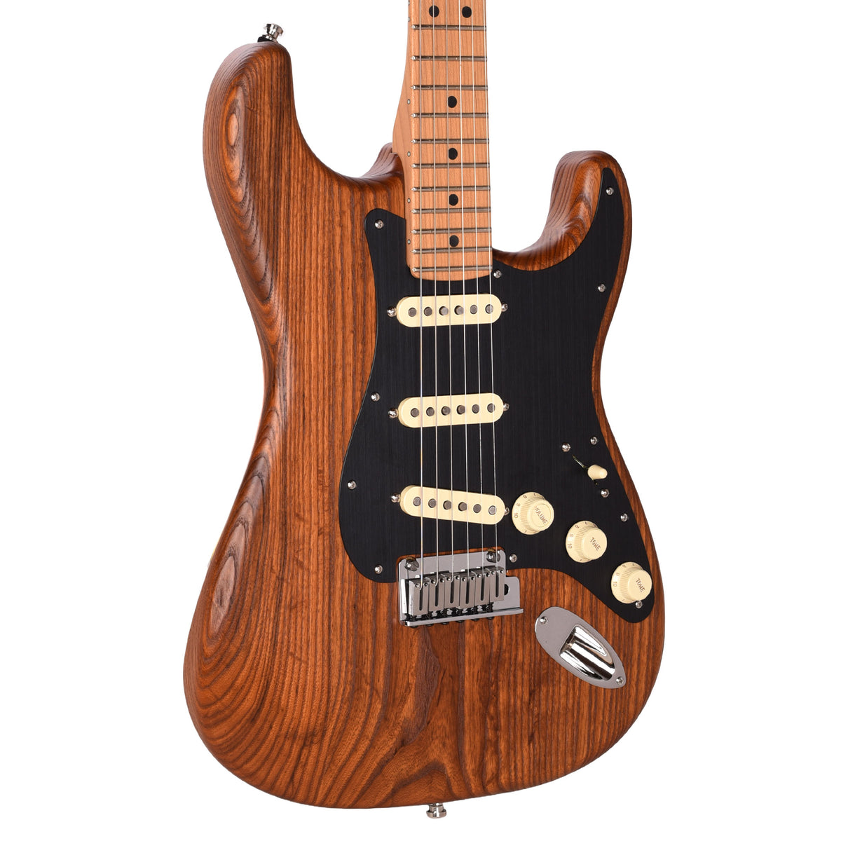 Fender FSR American Ultra II Roasted Ash Stratocaster Natural w/Roasted Maple Neck Electric Guitars