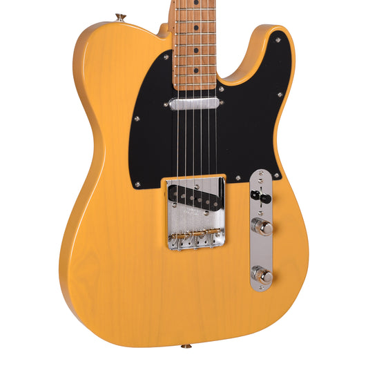 Fender FSR American Professional Classic Telecaster, Roasted Maple Fingerboard, Butterscotch Blonde Electric Guitars