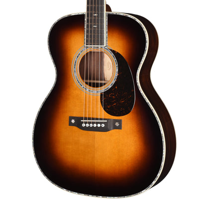 Martin Custom Shop OM-42 Style Auditorium Adirondack Spruce VTS/Guatemalan Rosewood 1935 Sunburst Acoustic Guitars