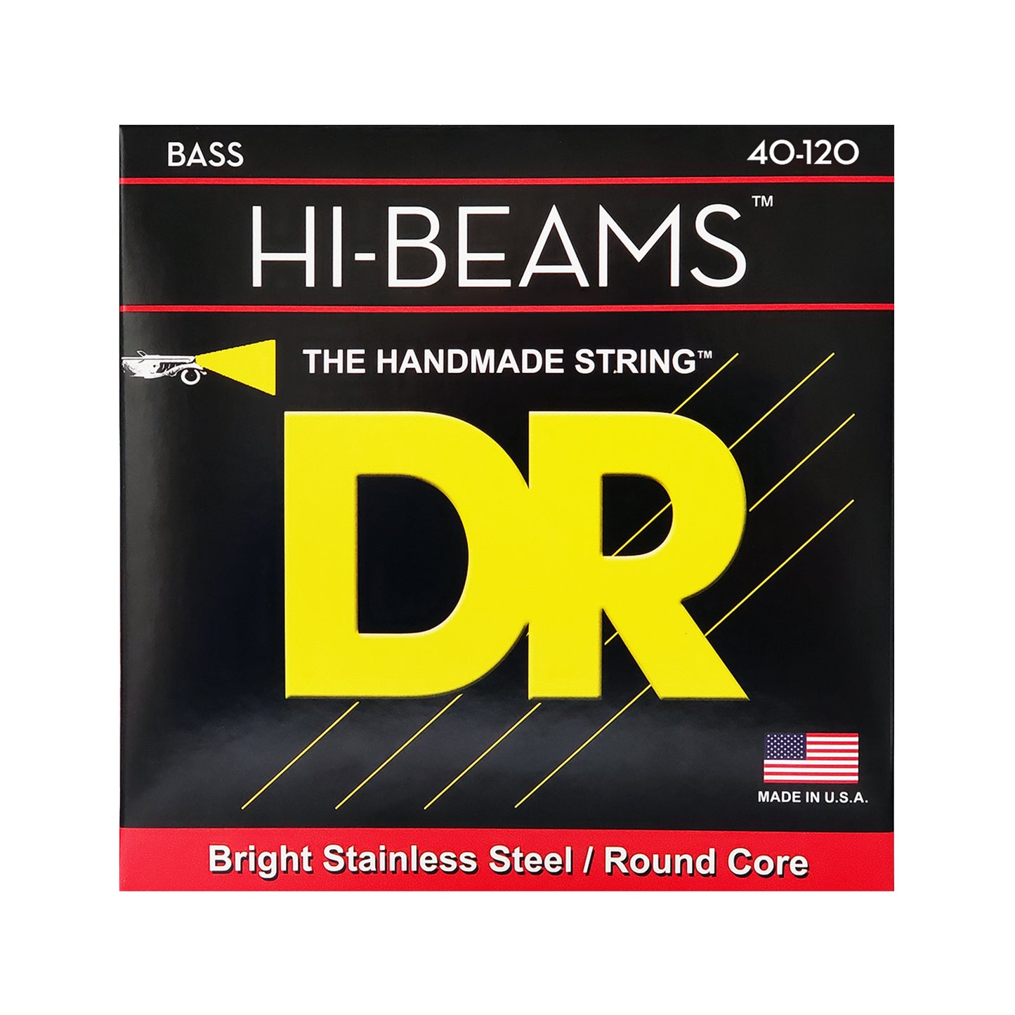 DR Strings LR5-40 Hi-Beams Light 5-String Bass Strings