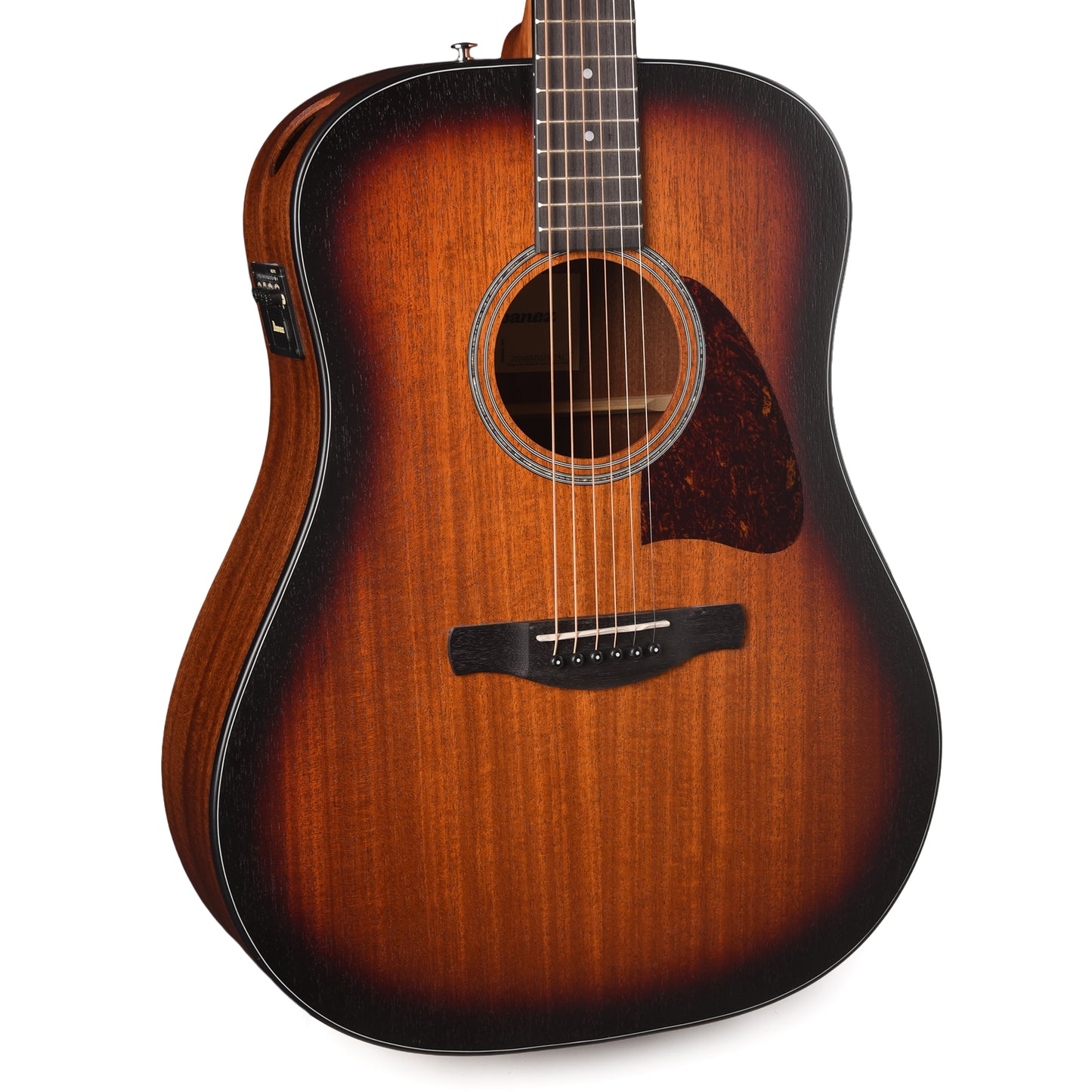 Ibanez AAD54EOMH Grand Dreadnought Acoustic-Electric Guitar Open Pore Mahogany Sunburst