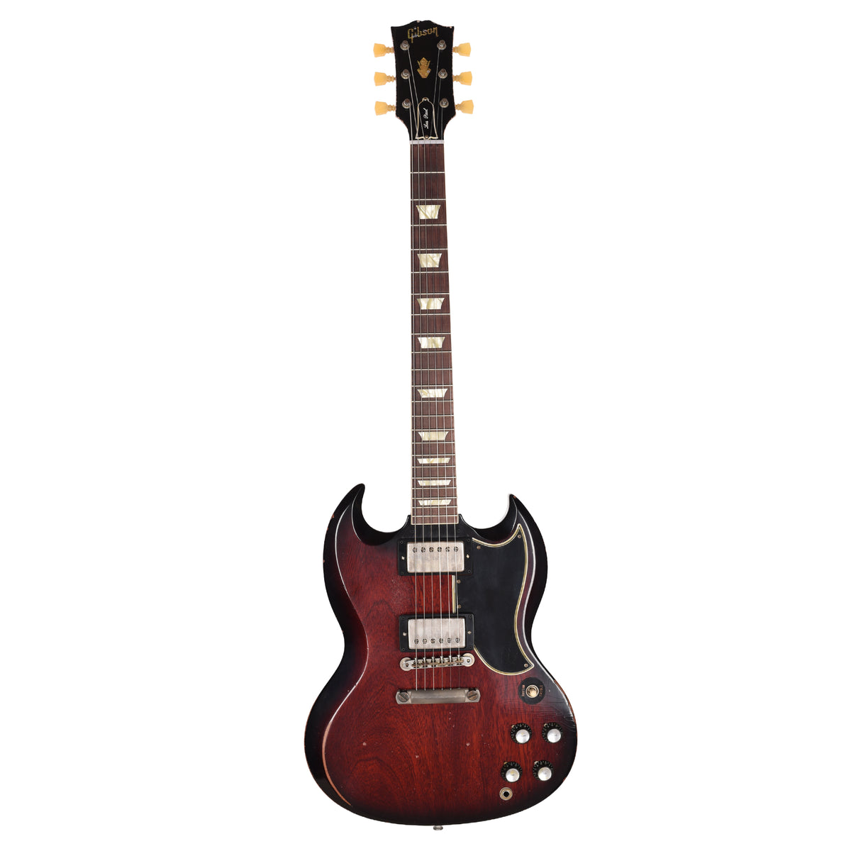 Gibson Custom Shop Limited Run 1961 SG Standard Reissue Burst Murphy Lab Heavy Aged Electric Guitars