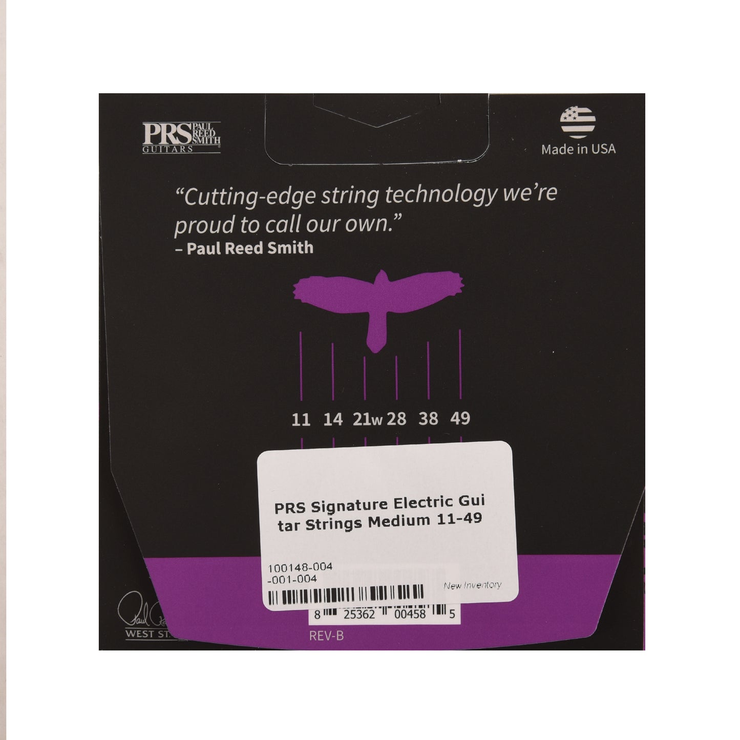 PRS Signature Electric Guitar Strings Medium 11-49