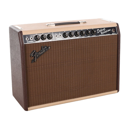 Fender FSR Limited Edition '65 Deluxe Reverb 22w 1x12 Combo Amp Two-Tone Vanilla/Cocoa w/G12-65 Speaker Amplifiers
