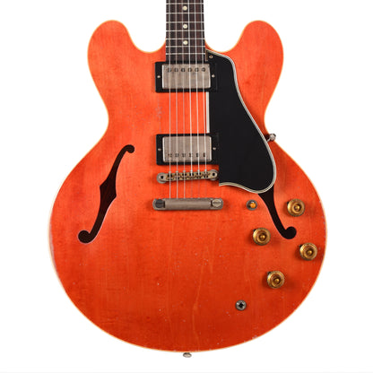 Gibson Custom Shop Limited Edition 1958 ES-335 Reissue Heavy Aged Watermelon Red Electric Guitars