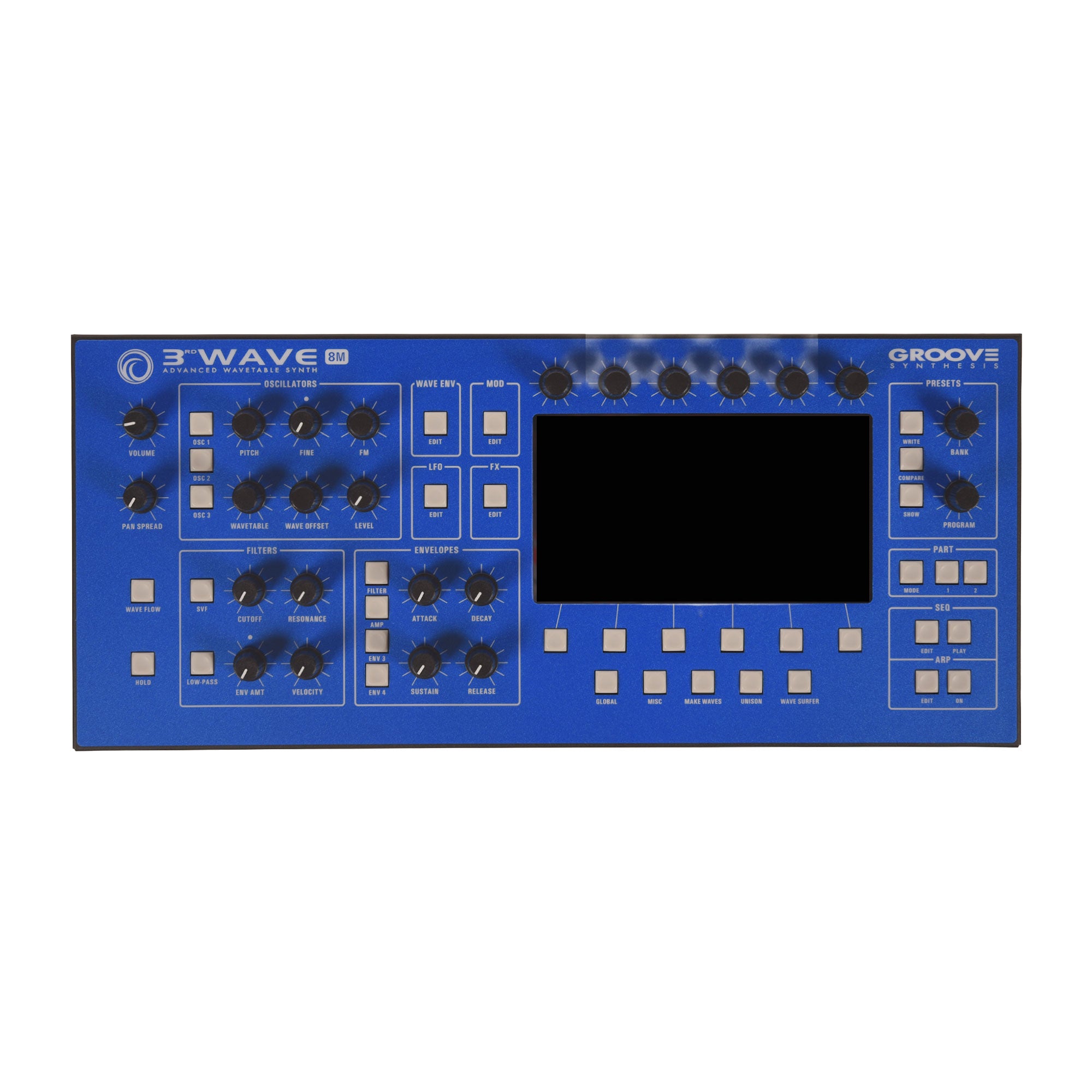 Groove Synthesis 3rd Wave 8M 8-Voice Advanced Wavetable Desktop Synthesizer