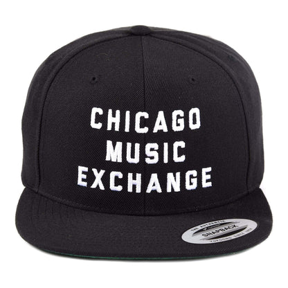 CME "Fillmore" Snapback Ball Cap Black and White