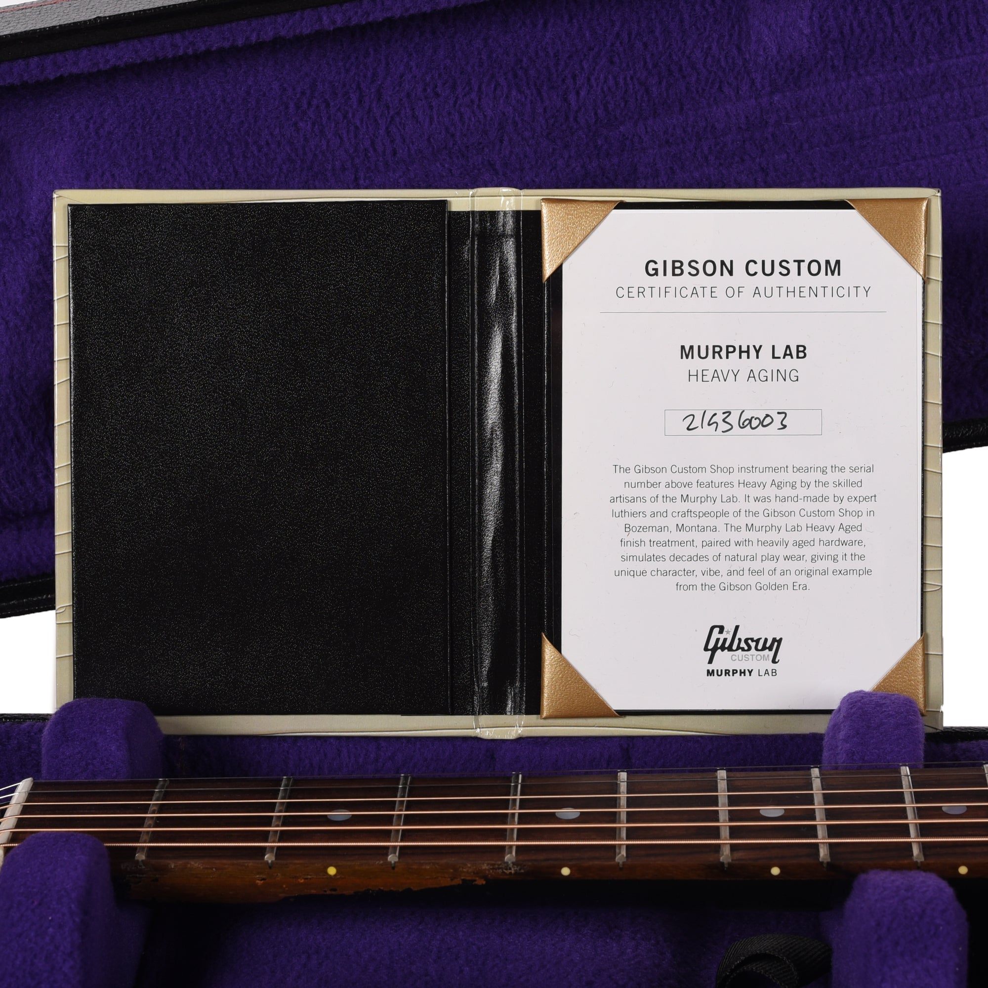 Gibson Custom Shop 1933 L-00 Thermally Aged Red Spruce Antique Ebony Murphy Lab Heavy Aged Acoustic Guitars