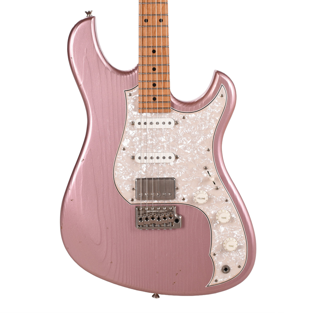 Novo Idris HSS Heather Mist Light Distress w/ Fralin Modern PAF & Vintage Hot Strat Pickups (Serial #261403)