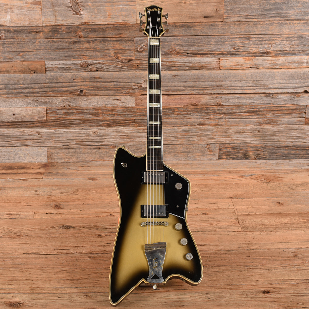 Gretsch Custom Shop Chad Henrichsen Masterbuilt G6199-CB Caddy Bo Baritone Silverburst 2023 Electric Guitars