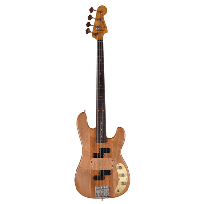 Fender Artist Series Lee Sklar Precision Bass Natural w/Vintage-Style Tweed Hardshell Case Bass Guitars