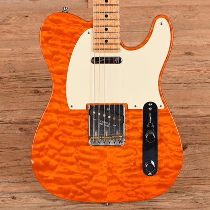 Fender Greg Fessler Masterbuilt Telecaster Pro Quilted Maple Top Quilted Orange 2010