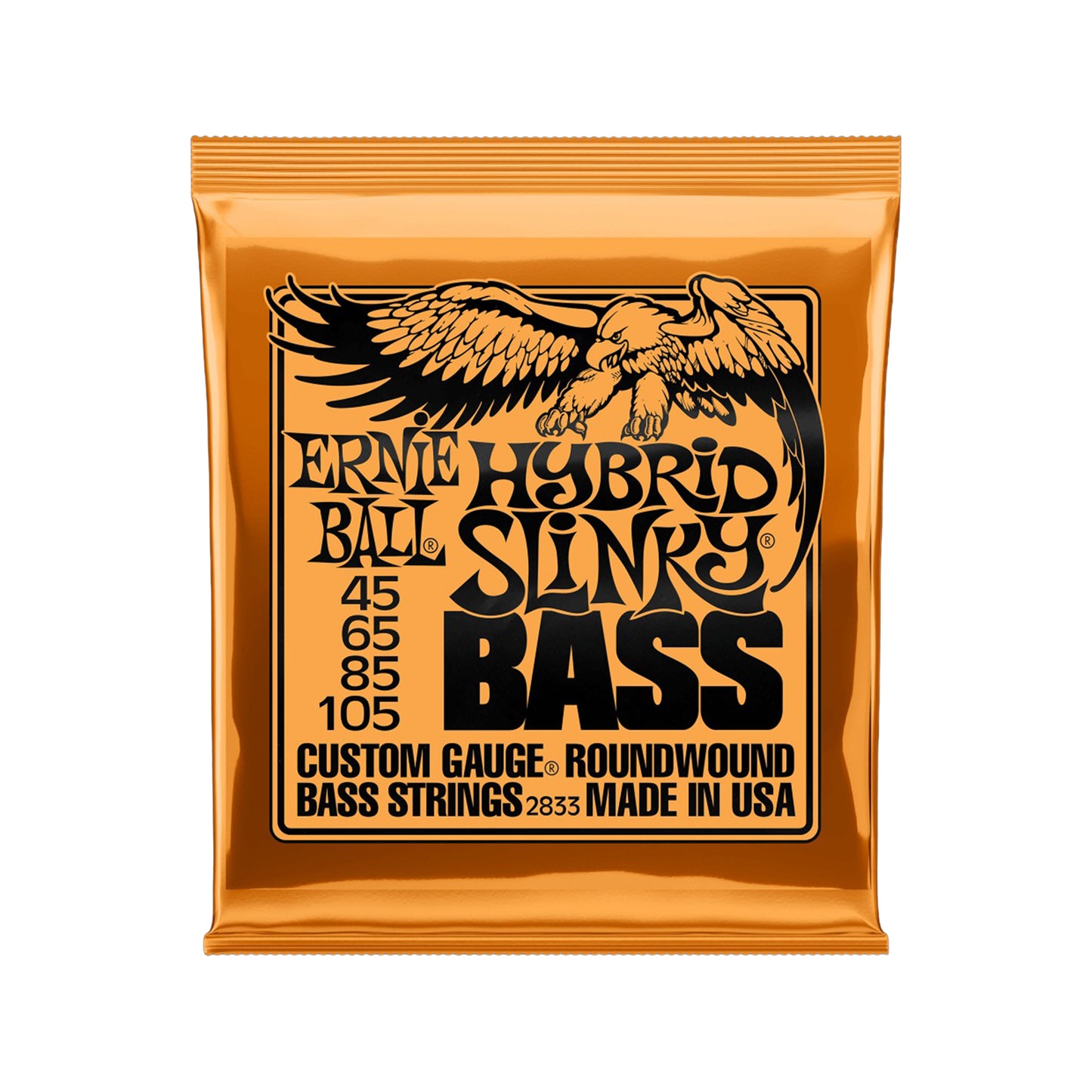 Ernie Ball Hybrid Slinky Bass Strings Roundwound Set 45-105