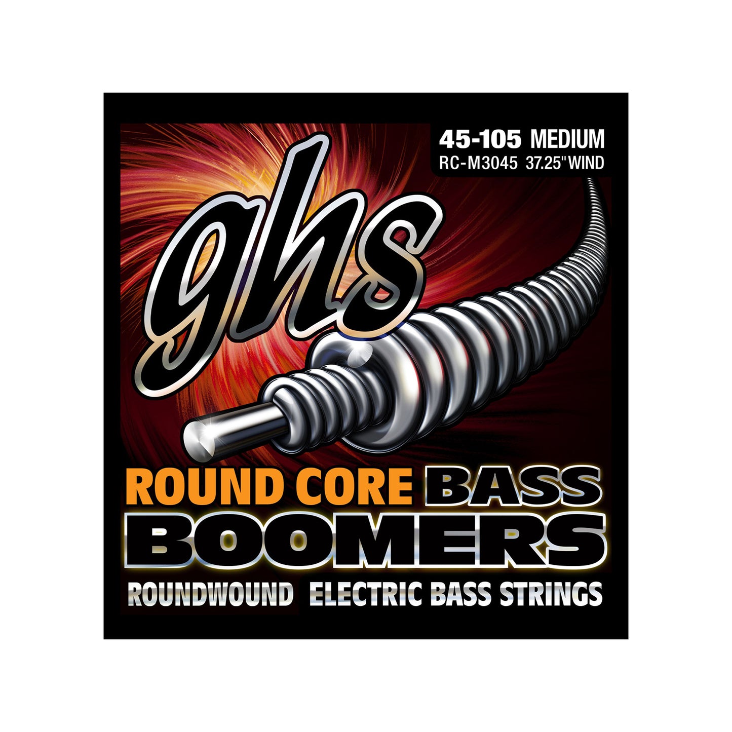 GHS Round Core Bass Boomers Universal Long Scale Medium 45-105
